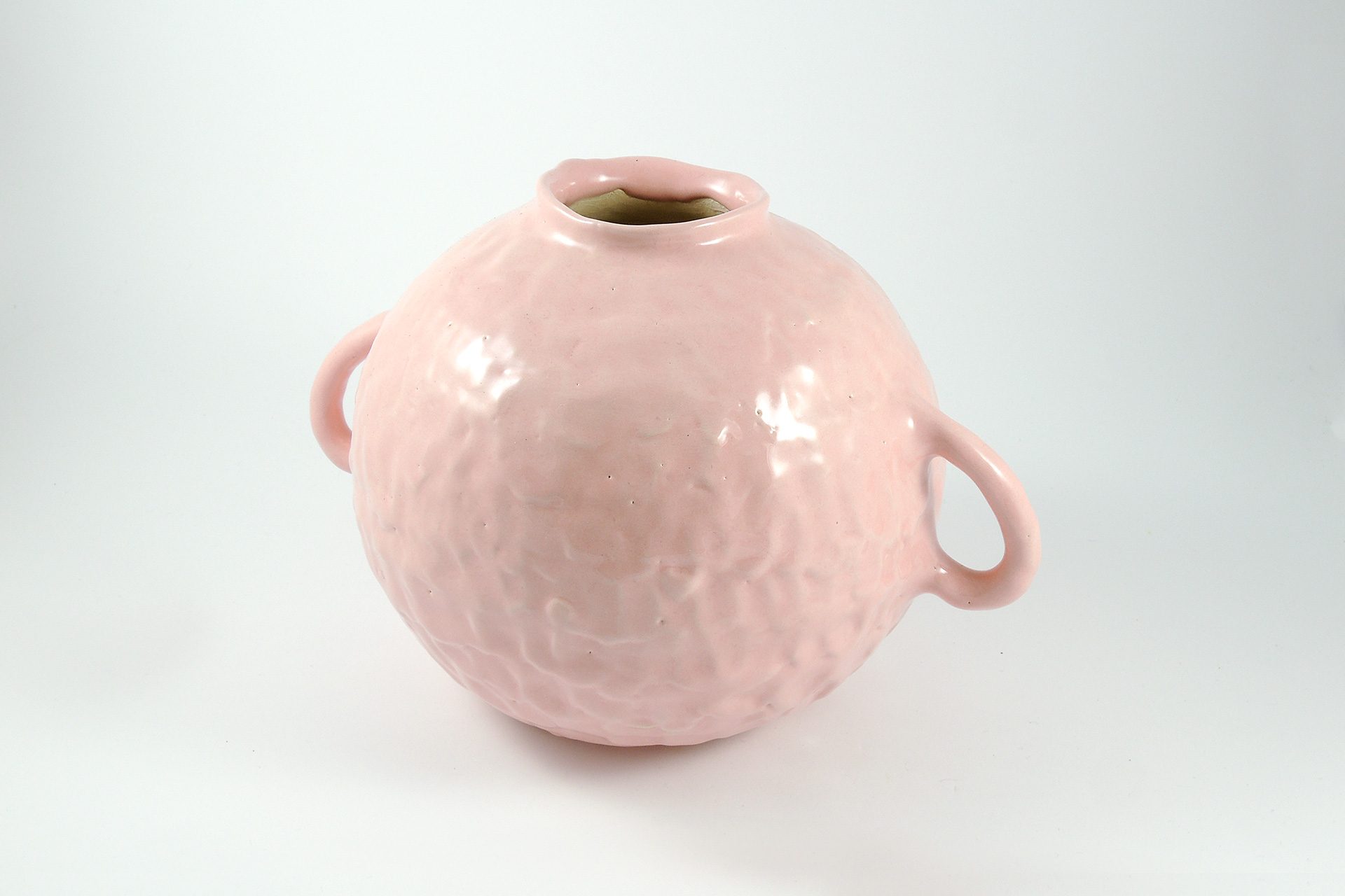 Baby pink vase