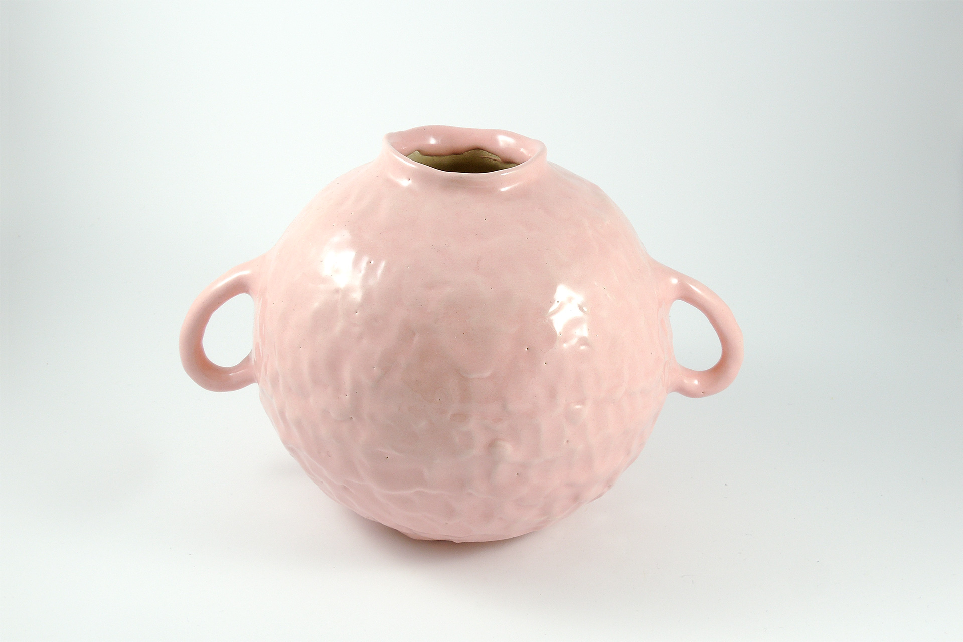 Baby pink vase